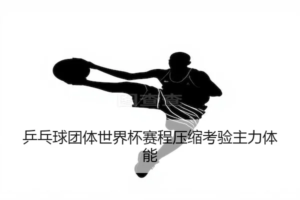 乒乓球团体世界杯赛程压缩考验主力体能